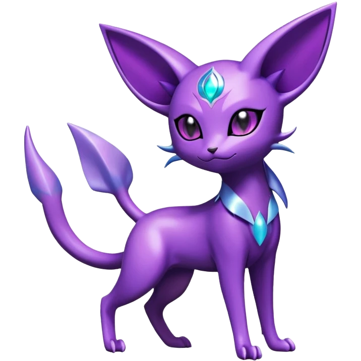Shiny Espeon-Noibat-Hybrid (Full body) emoji