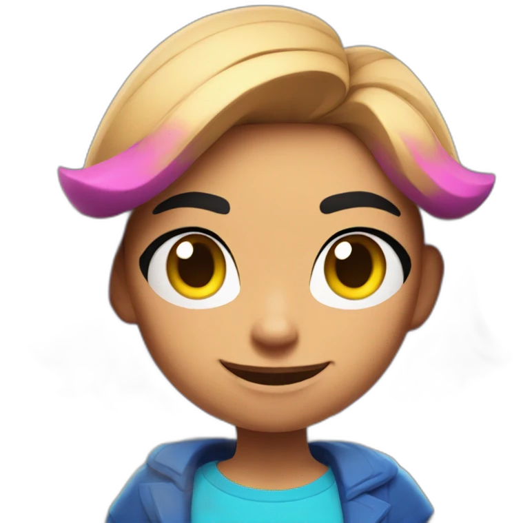 Colette from Brawl Stars emoji