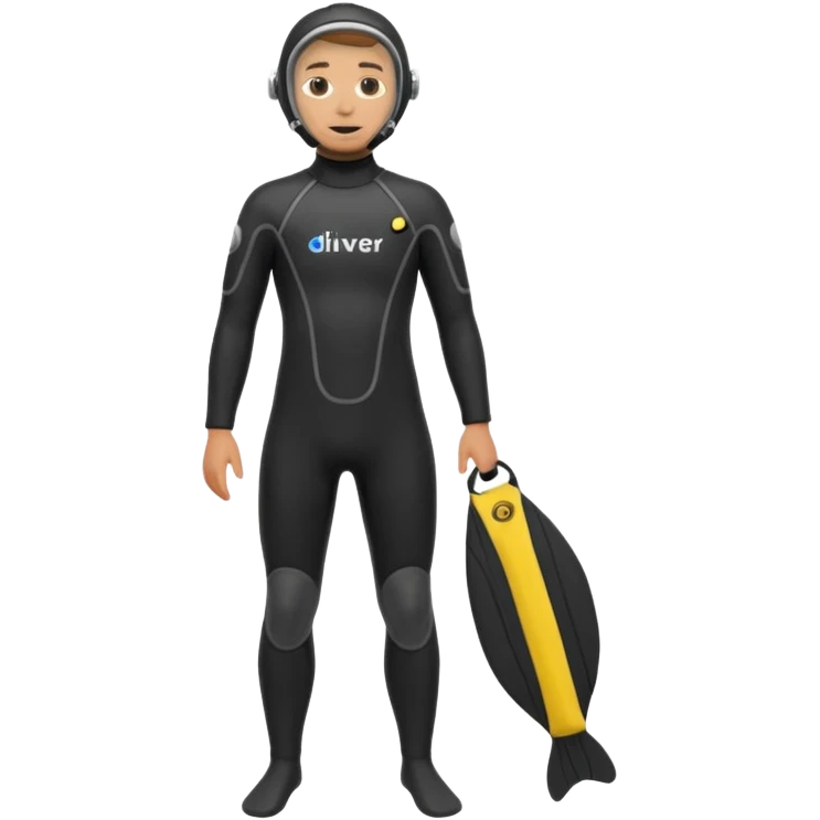 diver full body
 emoji