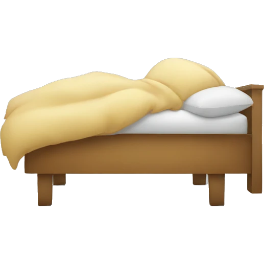 sleeping in bed emoji