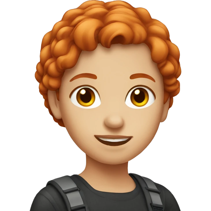 redhead girl emoji