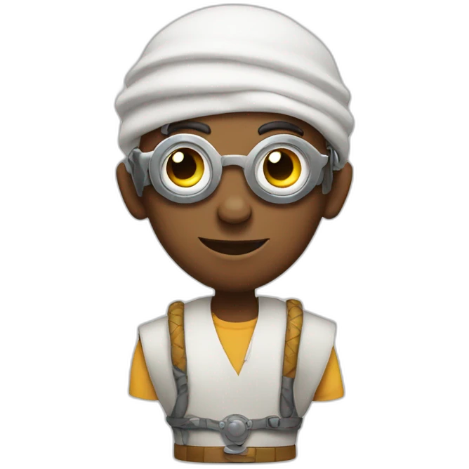 robot genius aladdin emoji
