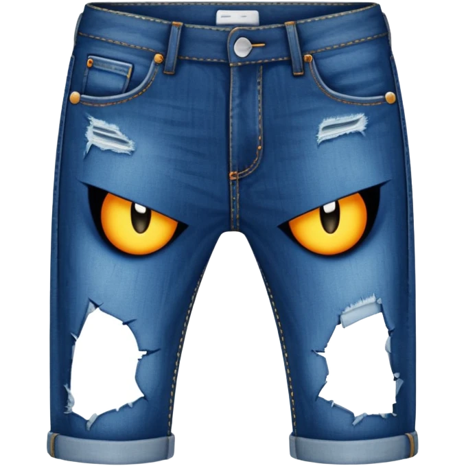 pants but they’re angry emoji