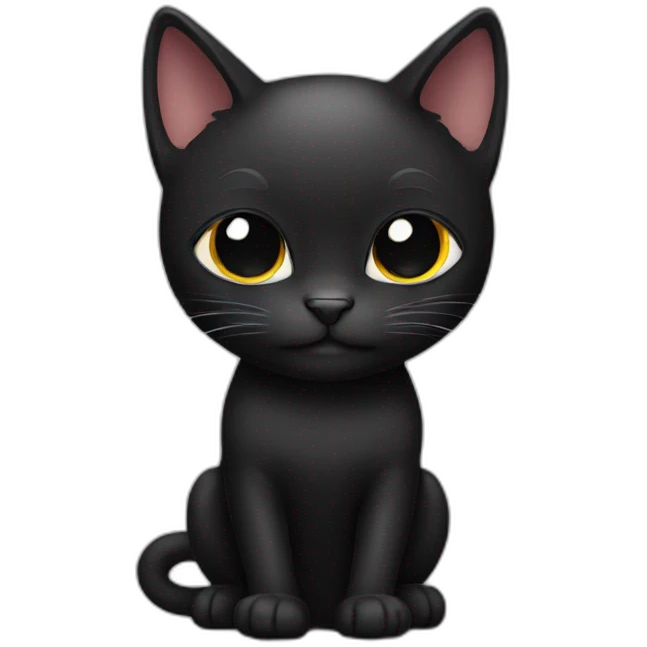 black cat emoji