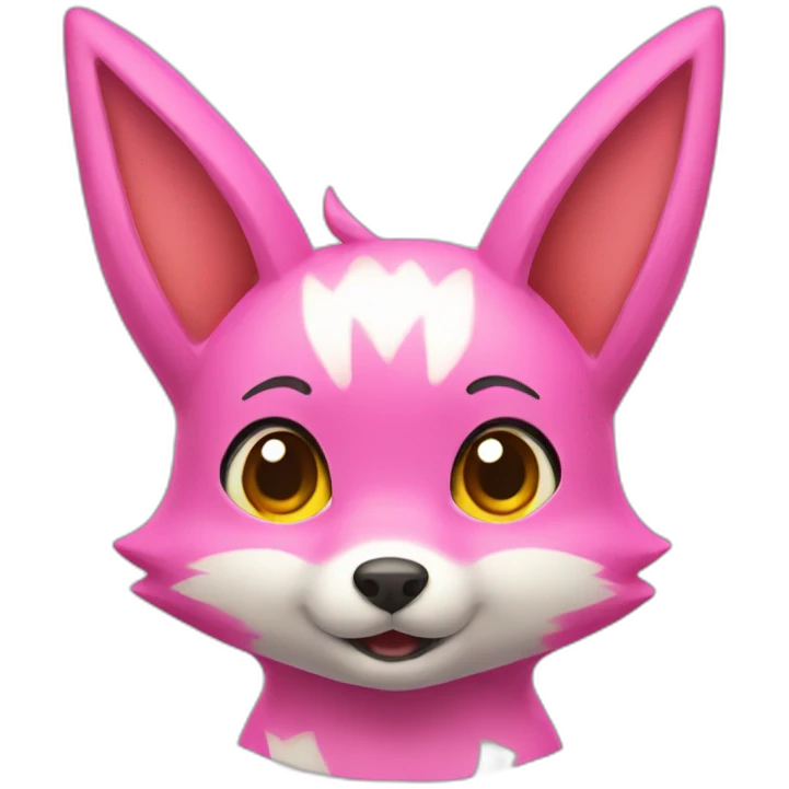 pink pikachu fox emoji