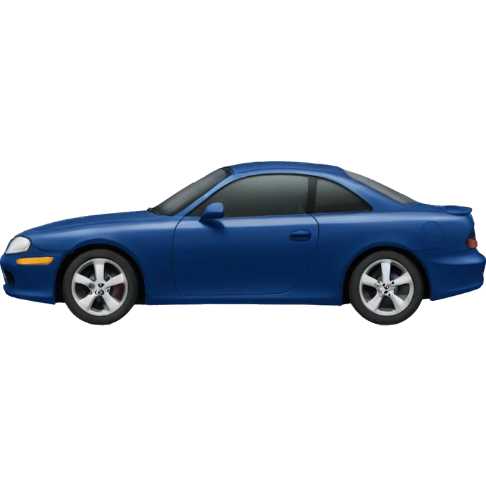 Dark blue car emoji