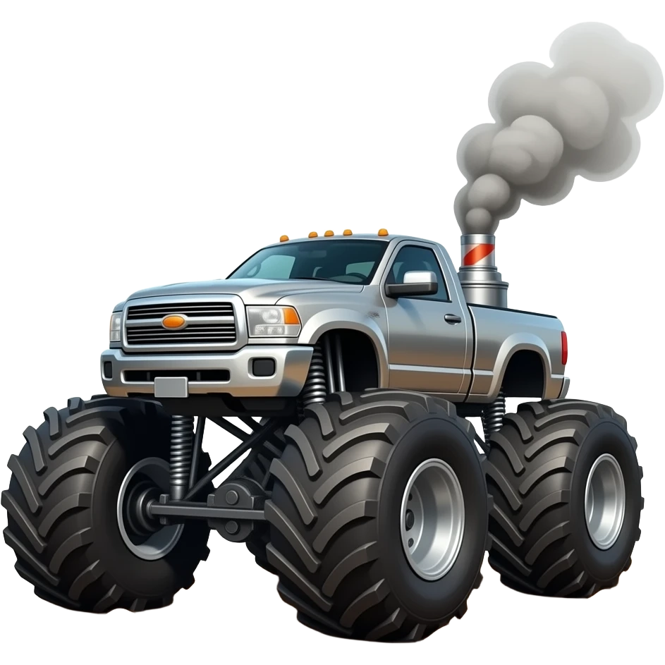monster truck emoji