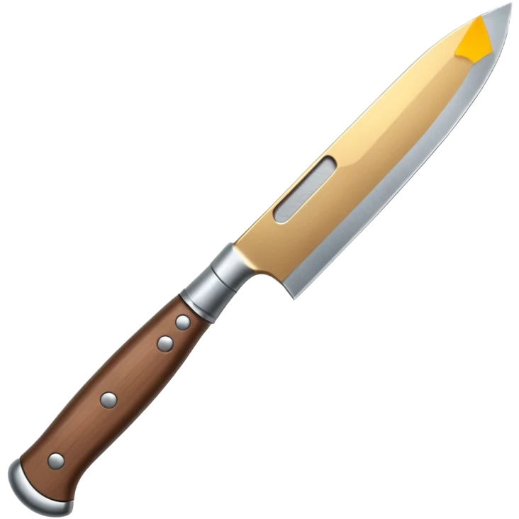 hand holding knife emoji