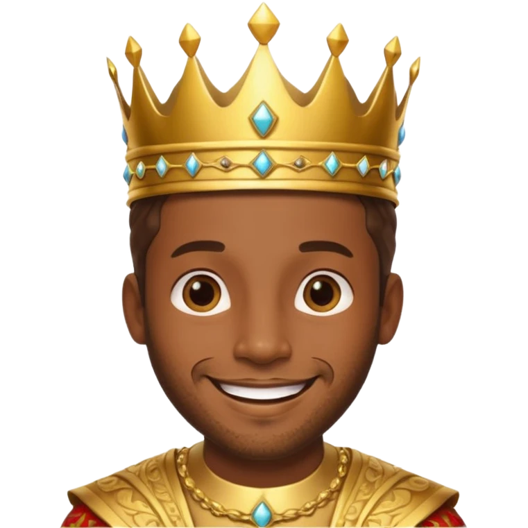 🫠🤴🏽 emoji