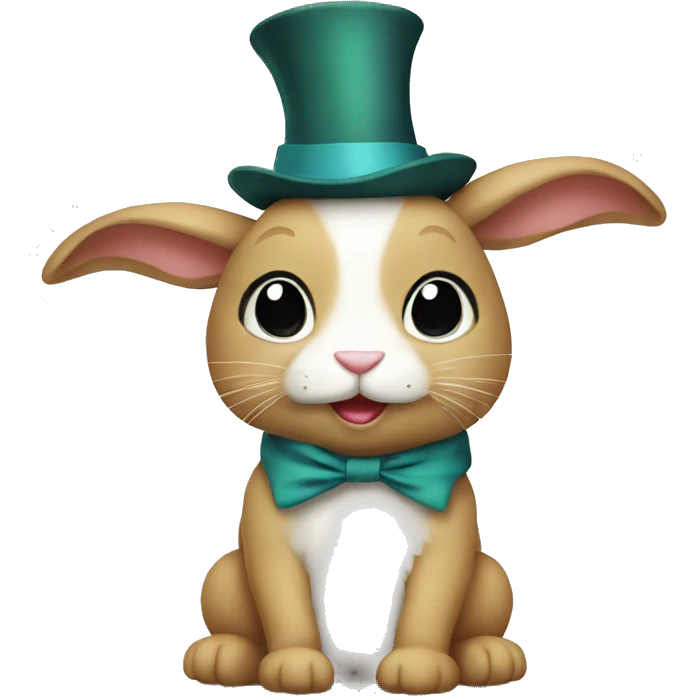 New year bunny emoji