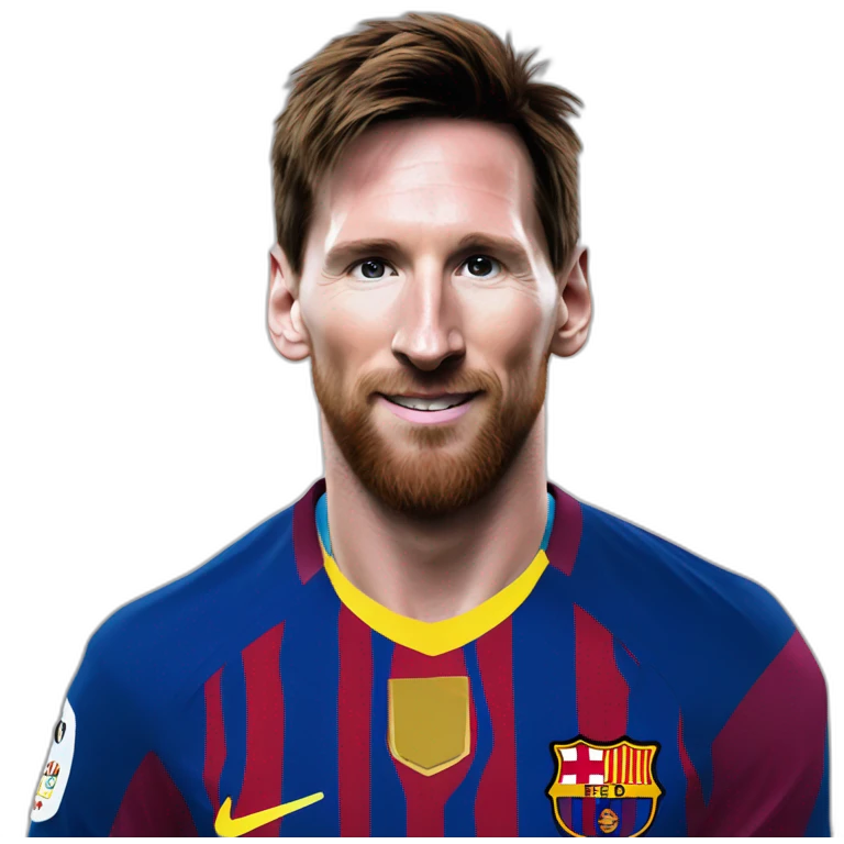 Messi sur halland emoji
