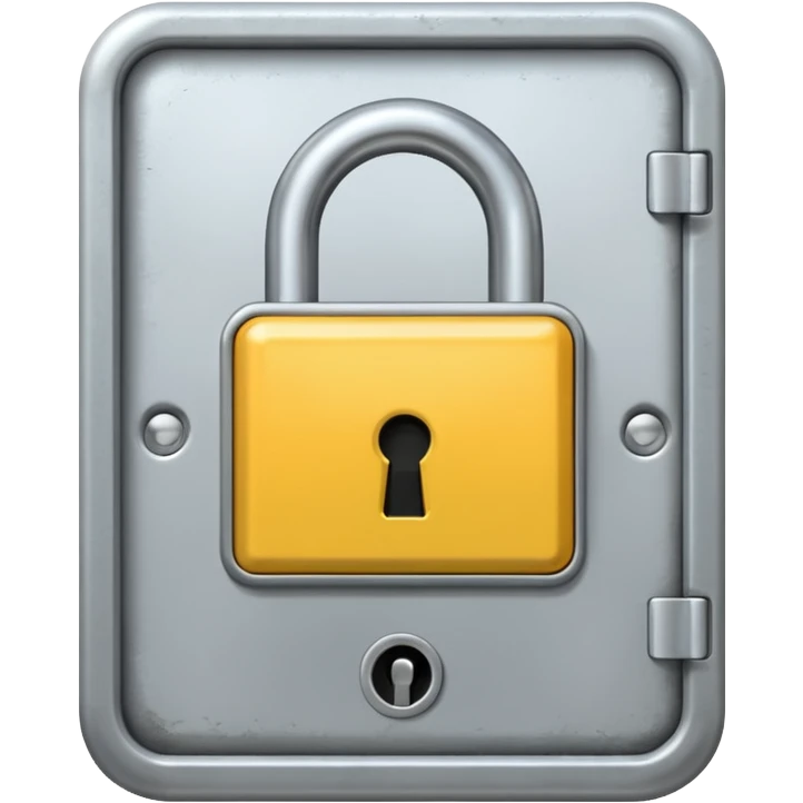 Keycard lock on a Door emoji