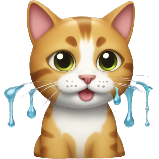 dripy cat emoji
