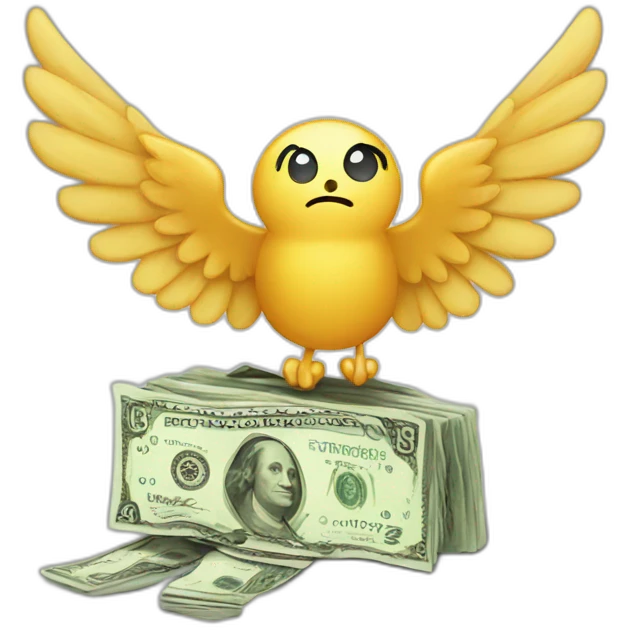 money with wings emoji