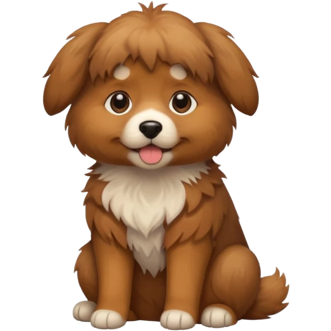 Dog with butt emoji