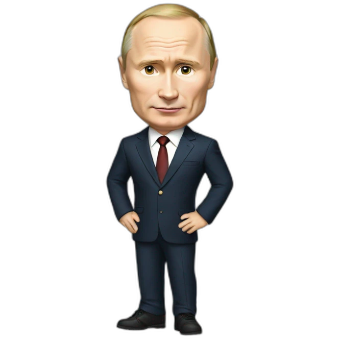Putin in adidas suit emoji