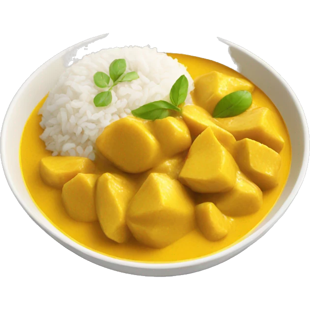 yellow curry emoji