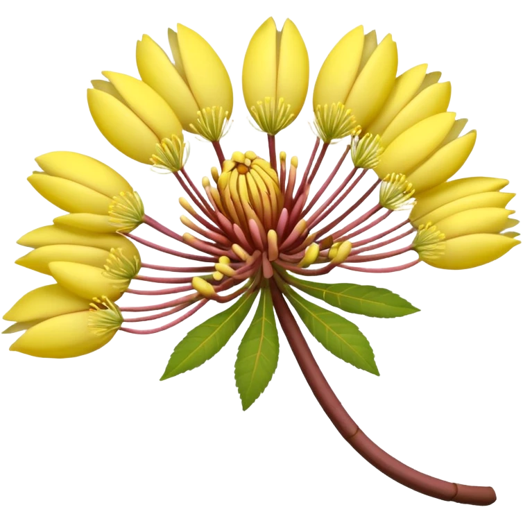 Albizia lebbeck flower emoji
