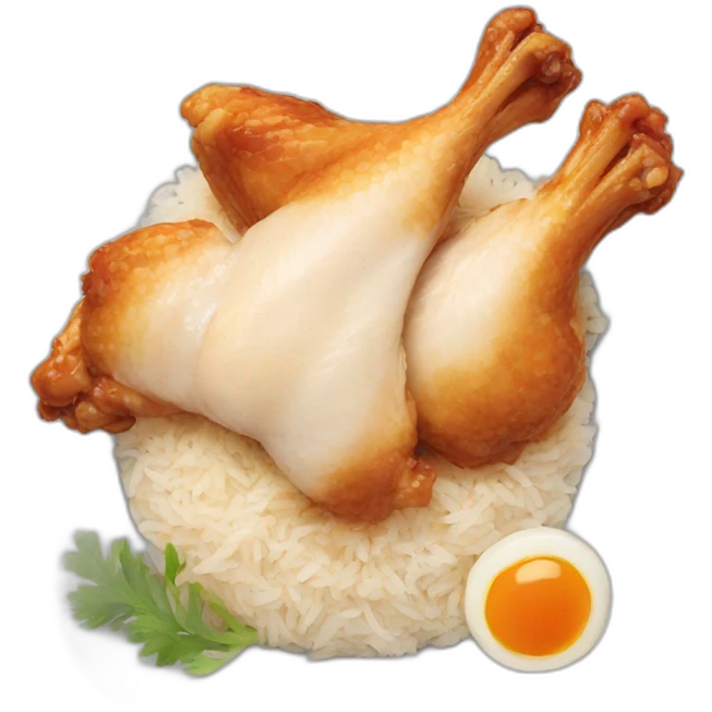 chicken rice wings emoji