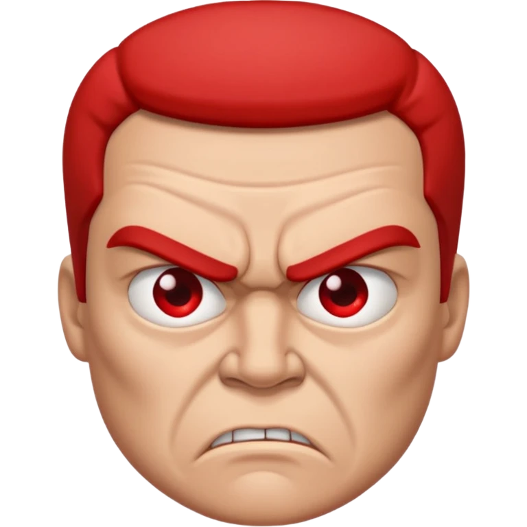 angry face emoji