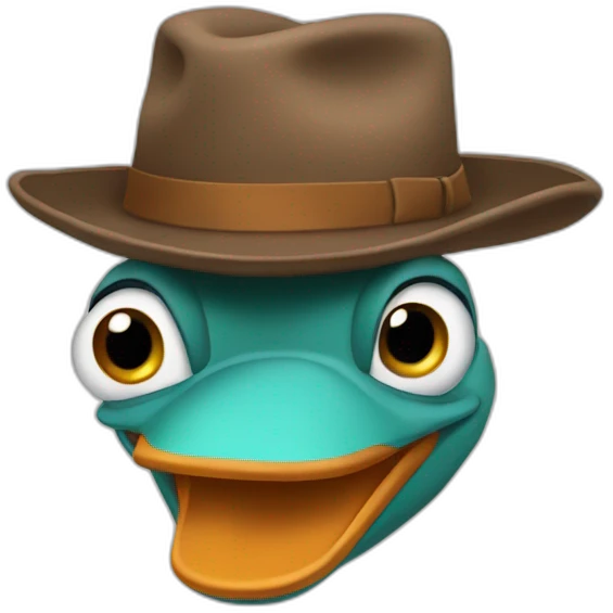 Perry the platypus emoji