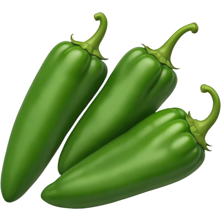 green pepper beans  emoji