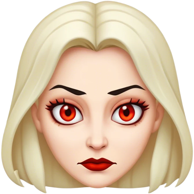 Evil woman emoji