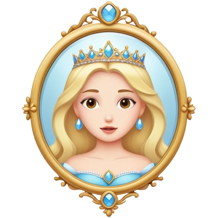 Princess mirror emoji