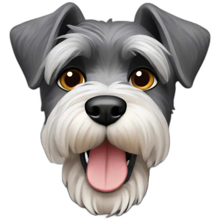 Perro schnauzer emoji
