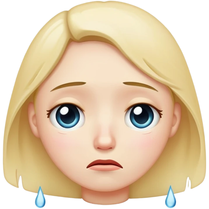 sad face emoji