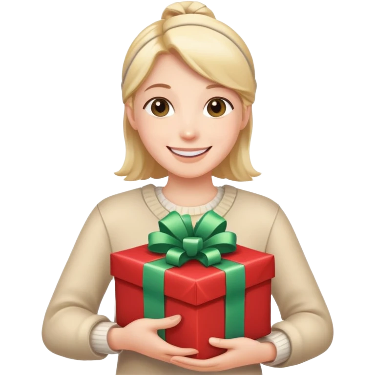 Gratitude for gifts emoji