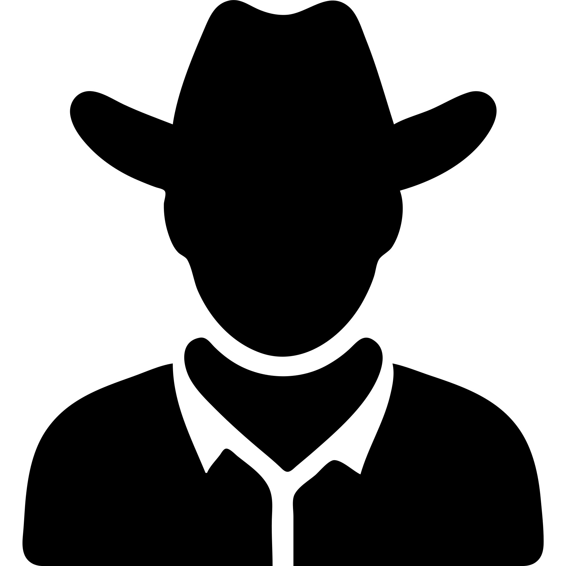 Cowboy wearing a green hat without any star, western attire emoji