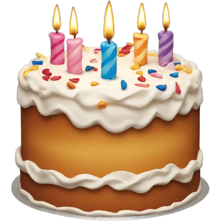 Birthday cake  emoji