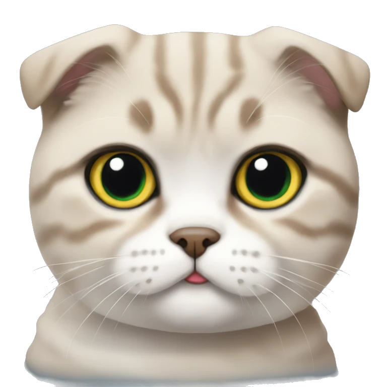 scottish fold cat emoji