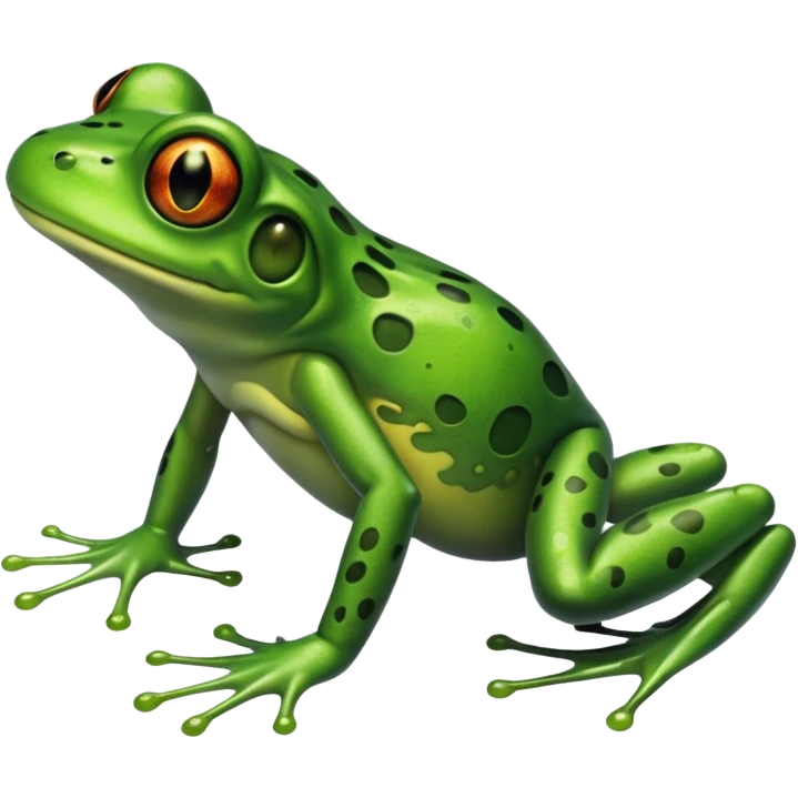 a frog emoji