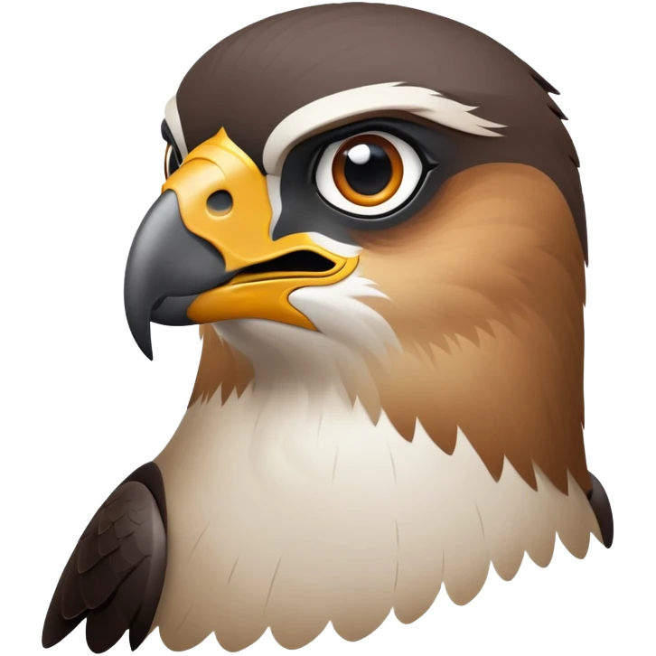 cinematic-noble-peregrin-falcon-portrait-emoji,-poised-and-majestic,-with-a-streamlined,-muscular-build,-a-sharply-hooked-beak,-and-intense,-piercing-eyes-that-exude-focus-and-speed,-simplified-yet-sharp-and-sophisticated-features emoji