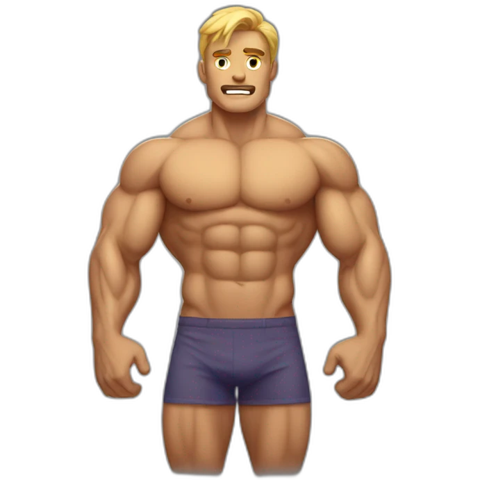 muscular man emoji