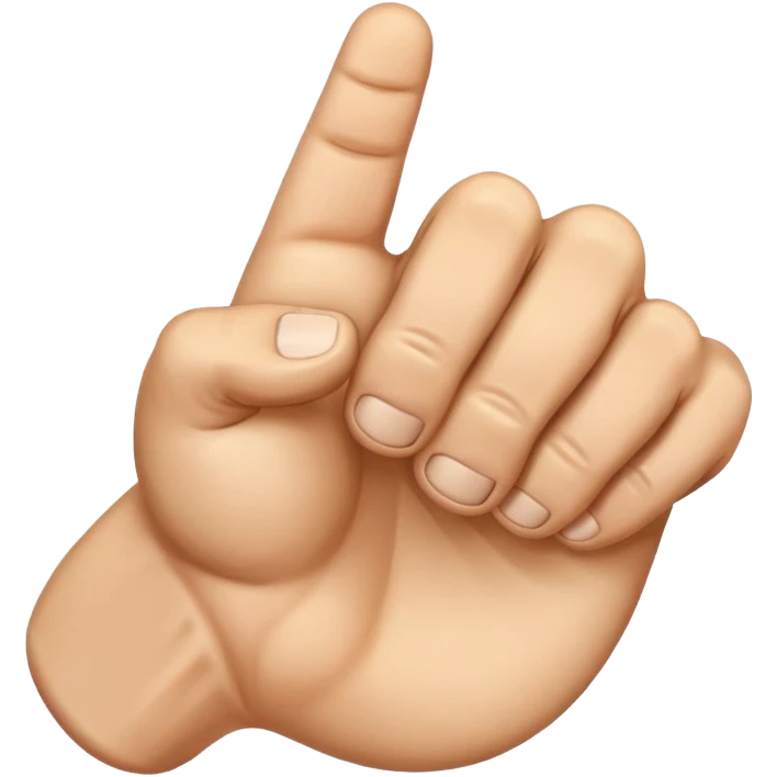 Palm in the stomach emoji