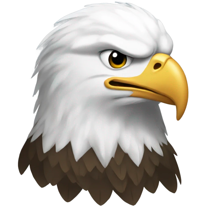 Bald eagle emoji