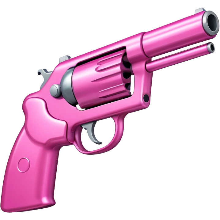 Pink gun emoji
