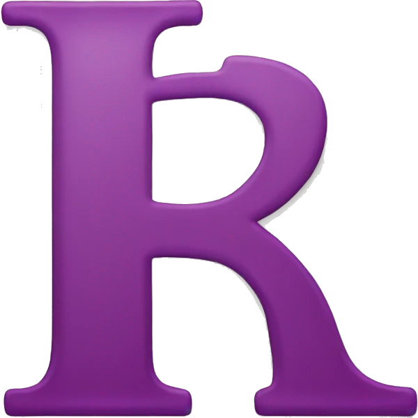 Letter R emoji