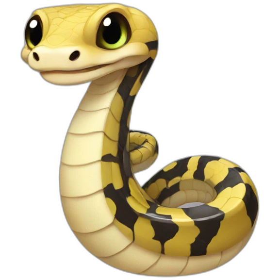 cute python programing language emoji