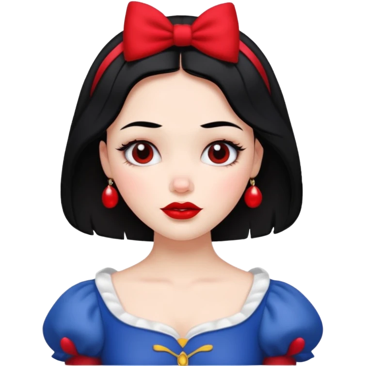 Snow white emoji