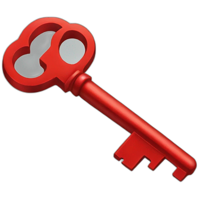 red key emoji