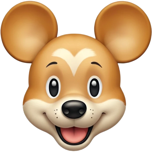 character dingo mickey emoji