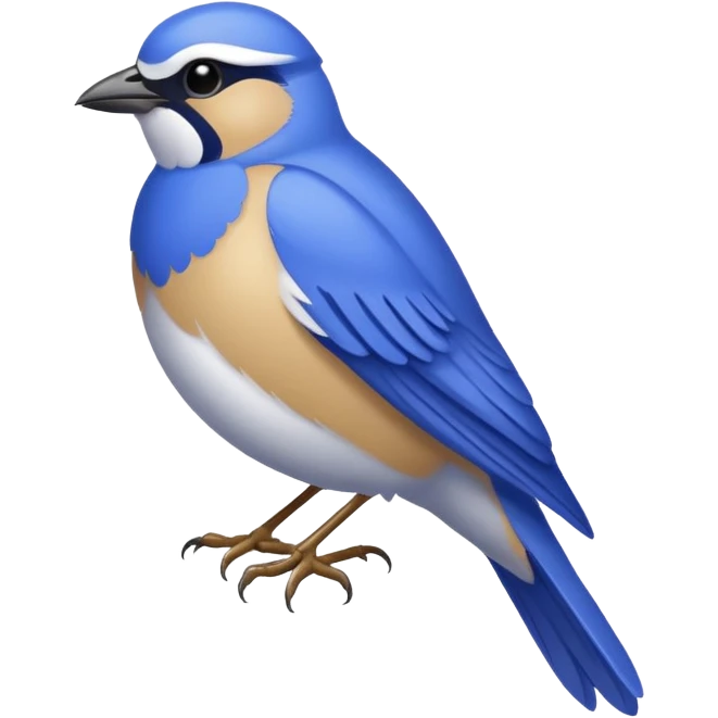 blue lark emoji