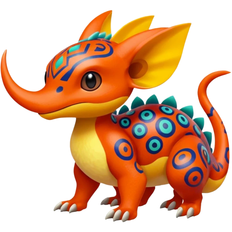  exotic Fakémon-Pokémon-Vernid-creature emoji