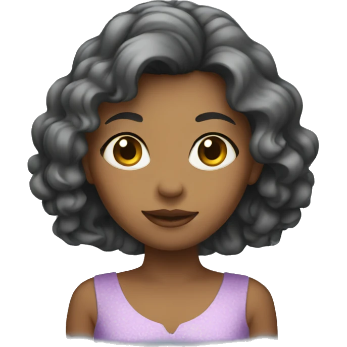 girl in dress emoji