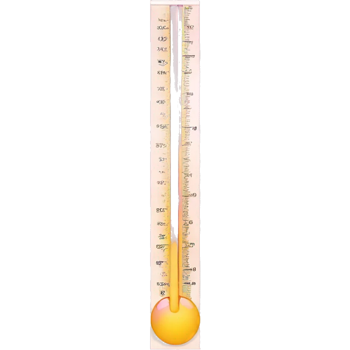 the growth chart is in pink emoji