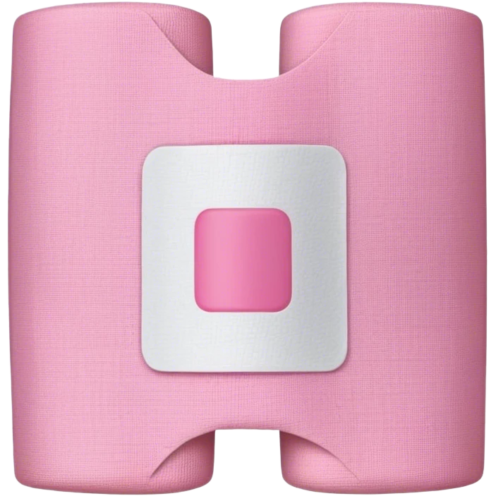 Lister pink ID Bandage emoji